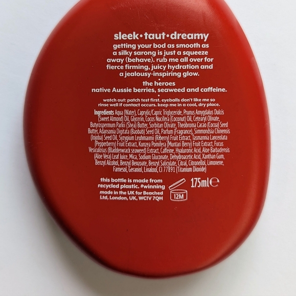 🇬🇧 NEW Beached Bondi Bum Body Firming Moisturizer Made In The UK - Picture 4 of 4